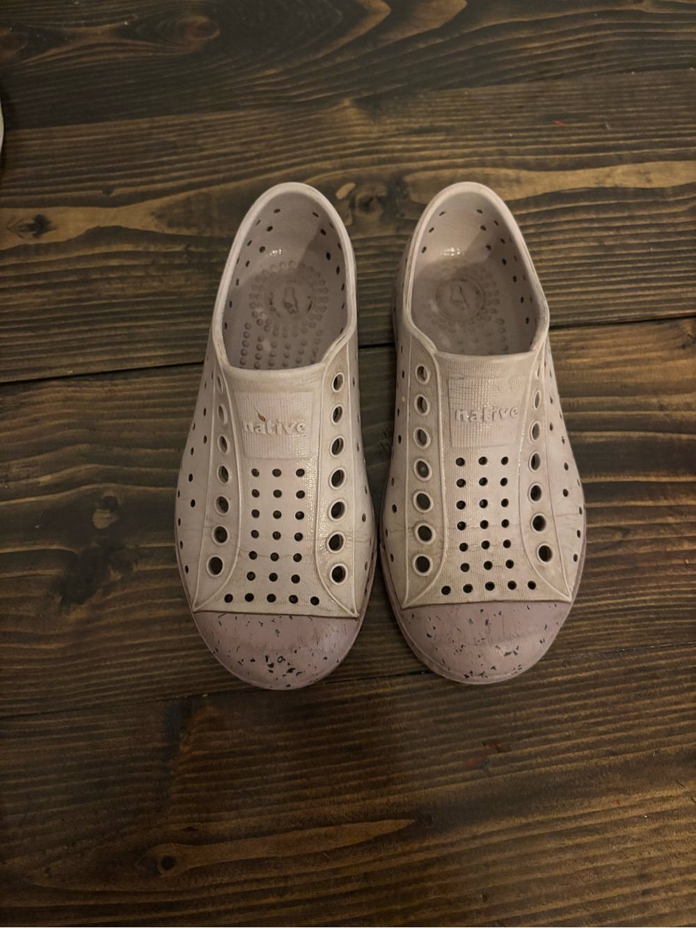 Native Jefferson Slip-Ons in purple